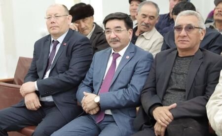 Встреча кандидата Ж.Ахметбекова с соотечественниками Коргалжынского района